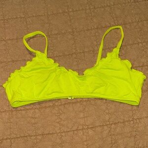 Aerie Light Green Bikini Top - Worn Twice